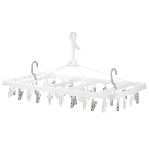 マンション対応 サイドフック付き角ハンガー(42ピンチ) 1枚目画像