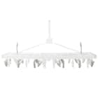 マンション対応 サイドフック付き角ハンガー(42ピンチ) 2枚目画像