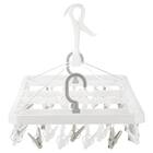 マンション対応 サイドフック付き角ハンガー(42ピンチ) 3枚目画像