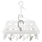 マンション対応 サイドフック付き角ハンガー(42ピンチ) 3枚目画像