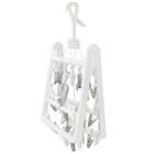 マンション対応 サイドフック付き角ハンガー(42ピンチ) 4枚目画像