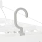 マンション対応 サイドフック付き角ハンガー(42ピンチ) 6枚目画像