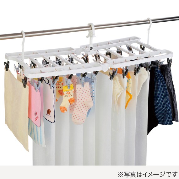 大型軽量64ピンチ角ハンガー 3枚目画像