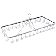 渡し干ししやすいスチールハンガー