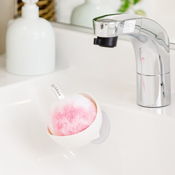 水だけで洗える 洗面台ブラシ バスボン君 3枚目画像