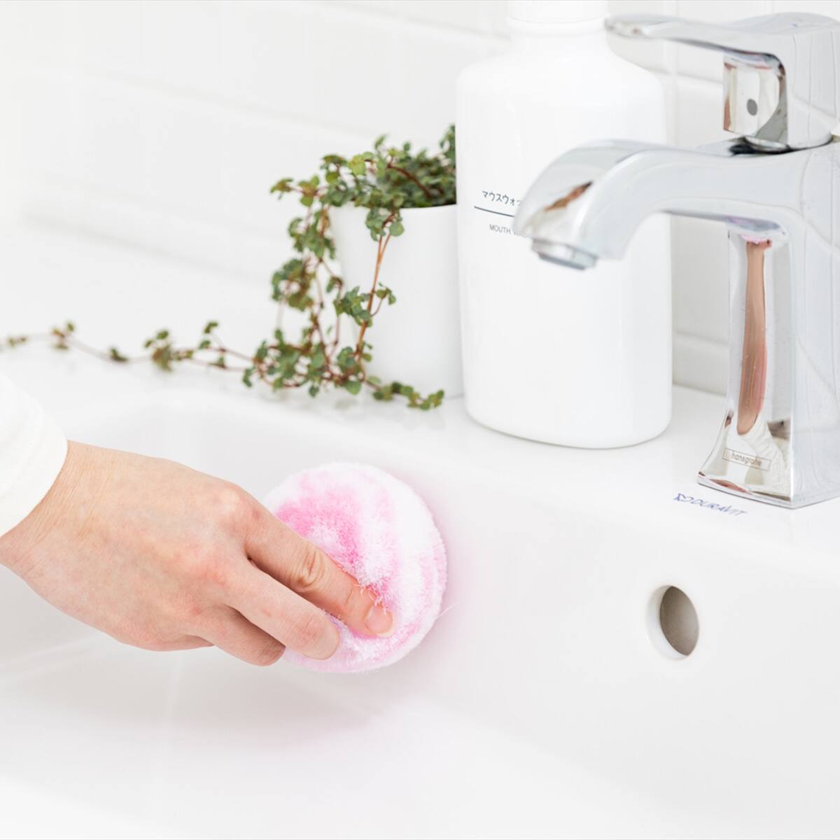 バス・洗面所用品 kk 水だけで洗える 洗面台ブラシ バスボン君 | ニトリネット【公式】 家具