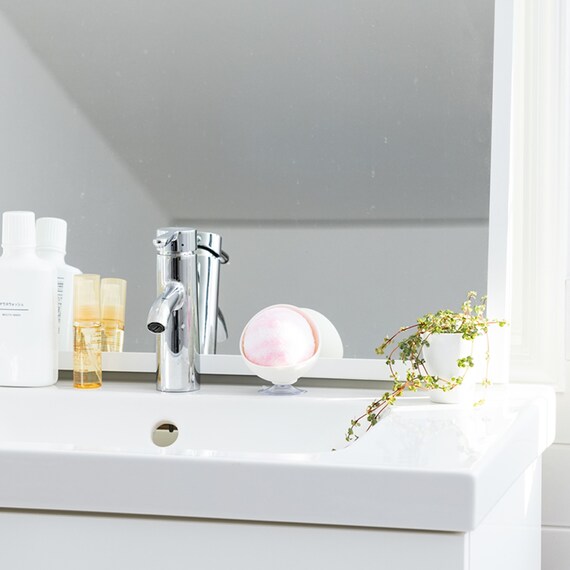 水だけで洗える 洗面台ブラシ バスボン君 10枚目画像