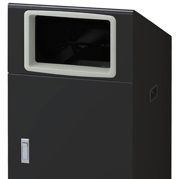 屋外用リサイクルボックス(NTO-90-1 タテ型 BK) 2枚目画像