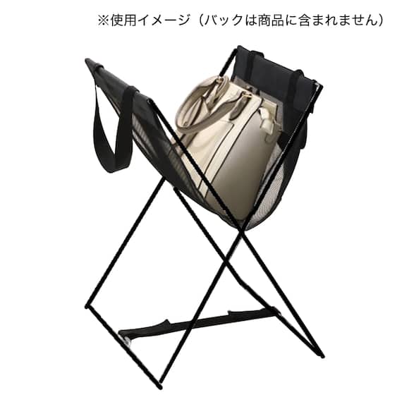 折りたたみセルフワゴン2(FU944-000X-MB) 4枚目画像