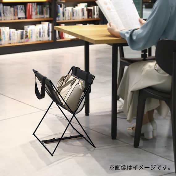 折りたたみセルフワゴン2(FU944-000X-MB) 6枚目画像