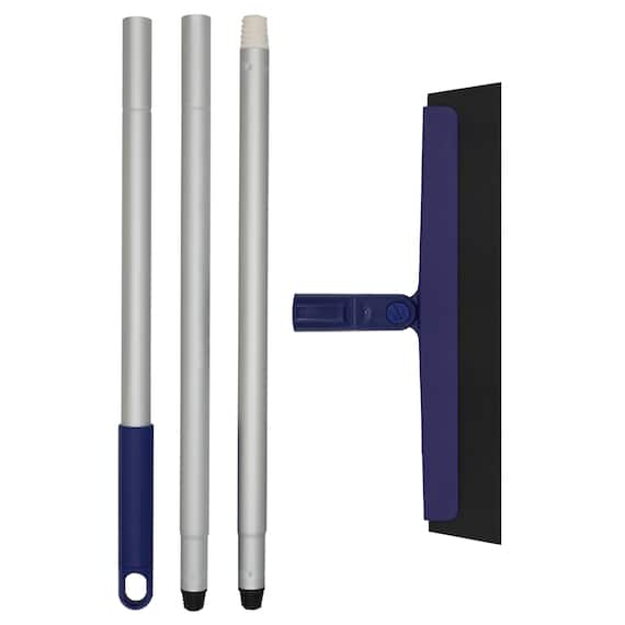 ジョイント式ほうき(JSシリーズ 自由箒32 ラバータイプ SI) 2枚目画像