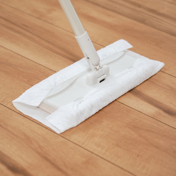 カーペットが掃ける 伸縮柄 フローリングワイパー 7枚目画像