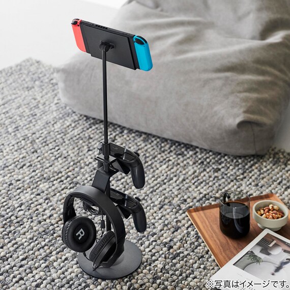 高さと角度が調節できるゲームスタンド(ブラック) 23枚目画像