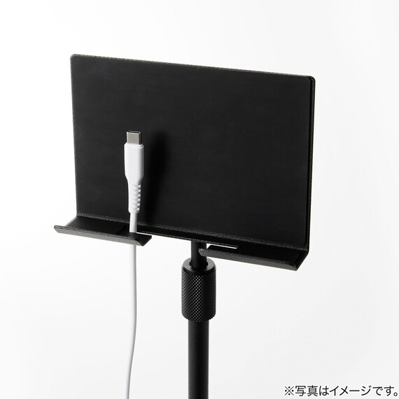 高さと角度が調節できるゲームスタンド(ブラック) 37枚目画像