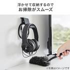 浮かせるゲームコントローラー収納ラック(ブラック) 5枚目画像