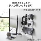 浮かせるゲームコントローラー収納ラック(ブラック) 9枚目画像