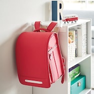 カラーボックス横 ランドセル&リュックハンガー