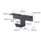 スマホ&ヘッドホンホルダー(ブラック) 2枚目画像