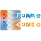 断熱・保温 ハニカム構造のシェード(L6319 90X180) 4枚目画像