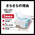 笑激SHOCK 超薄さらさらバスマット(ブルー) 5枚目画像