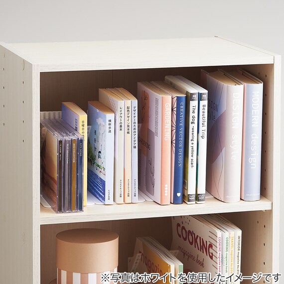 1冊でも倒れないブックスタンド ミニ(ブラック) 6枚目画像