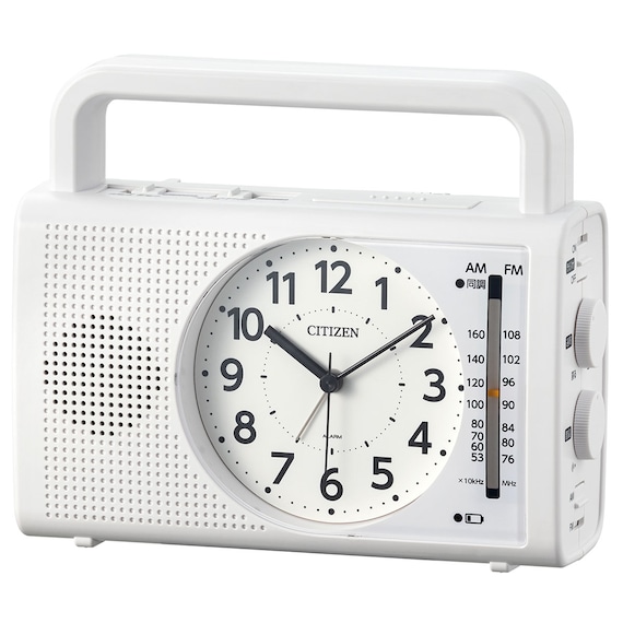 USB給電できる 防災クロック(4R Q002-003) 1枚目画像