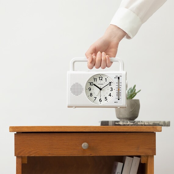 USB給電できる 防災クロック(4R Q002-003) 8枚目画像