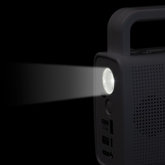 USB給電できる 防災クロック(4R Q002-003) 11枚目画像