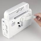 USB給電できる 防災クロック(4R Q002-003) 12枚目画像