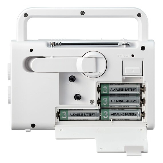 USB給電できる 防災クロック(4R Q002-003) 18枚目画像