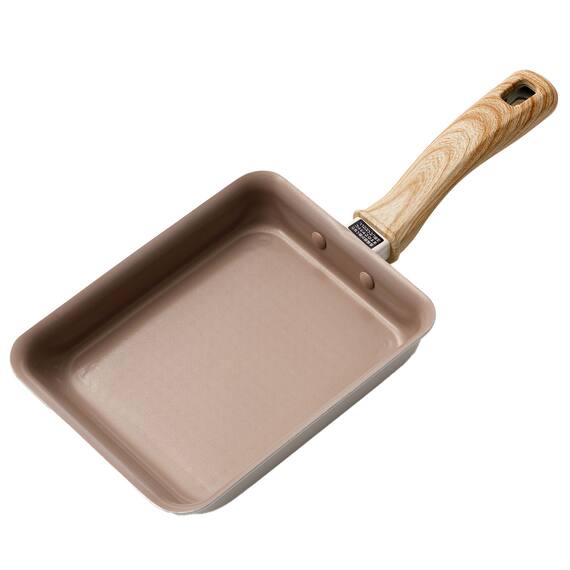 IH・ガス火 スピンコートフライパン(卵焼き SP13X18cm) 1枚目画像