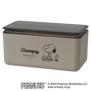 【デコホーム商品】スヌーピー パッキン付きフードコンテナ(ベージュ)