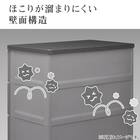 フィッツチェスト フルフラット6505(グレー) 6枚目画像