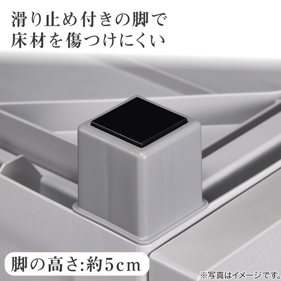 フィッツチェスト フルフラット6505(グレー) 8枚目画像