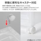 収納ケース フィッツケース 奥行40cm(幅30×高さ40cm FC40-3040 クリア)4点セット 7枚目画像