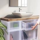 収納ケース フィッツケース 奥行40cm(幅30×高さ40cm FC40-3040 クリア)4点セット 16枚目画像