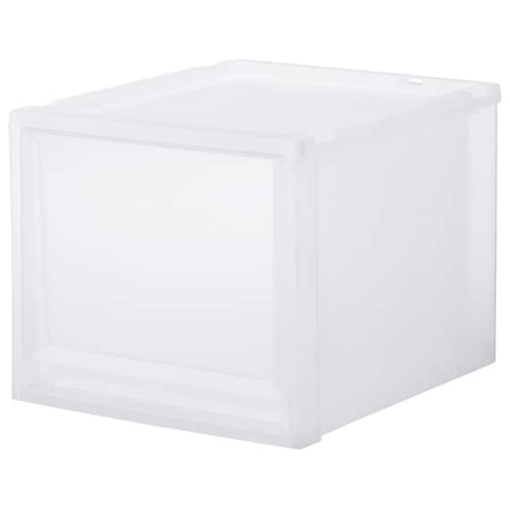 収納ケース フィッツケース 奥行40cm(幅35×高さ30cm FC40-3530 クリア)4点セット 3枚目画像