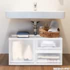 収納ケース フィッツケース 奥行40cm(幅35×高さ30cm FC40-3530 クリア)4点セット 17枚目画像