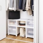 収納ケース フィッツケース 奥行40cm(幅30×高さ40cm FC40-3040 ホワイト) 11枚目画像