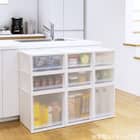 収納ケース フィッツケース 奥行40cm(幅30×高さ40cm FC40-3040 ホワイト) 13枚目画像