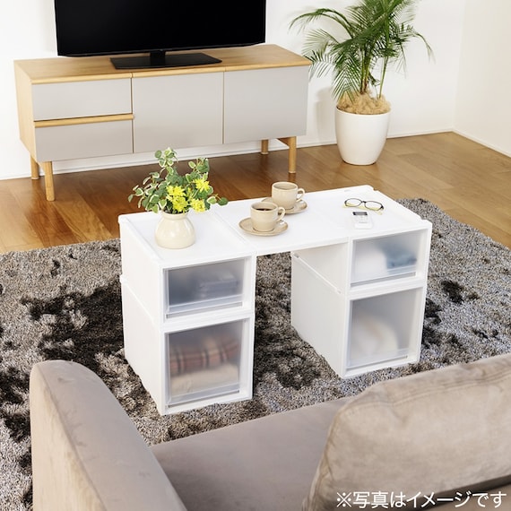 収納ケース フィッツケース 奥行40cm(幅30×高さ40cm FC40-3040 ホワイト) 17枚目画像