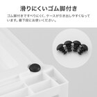 収納ケース フィッツケース 奥行40cm(幅35×高さ40cm FC40-3540 ホワイト) 5枚目画像