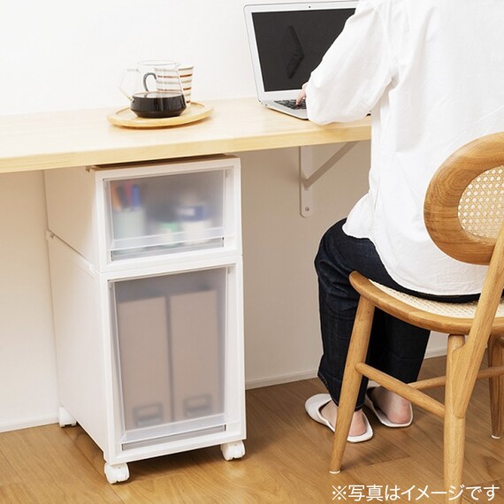 収納ケース フィッツケース 奥行40cm(幅35×高さ40cm FC40-3540 ホワイト) 21枚目画像