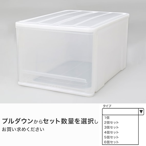 クローゼットケース セレスFD (L/高さ30cm) 1個 1枚目画像