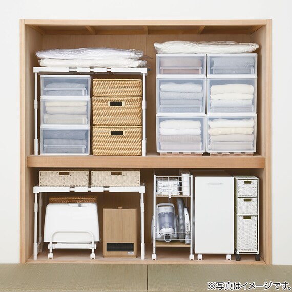 押入れケース セレスFD 中深型(M/高さ23cm) 3個セット 5枚目画像