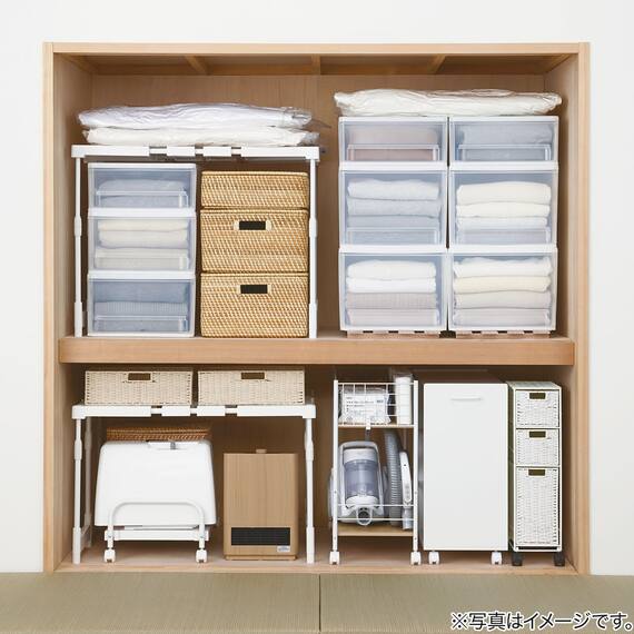 押入れケース セレスFD 深型(L/高さ30cm) 3個セット 4枚目画像