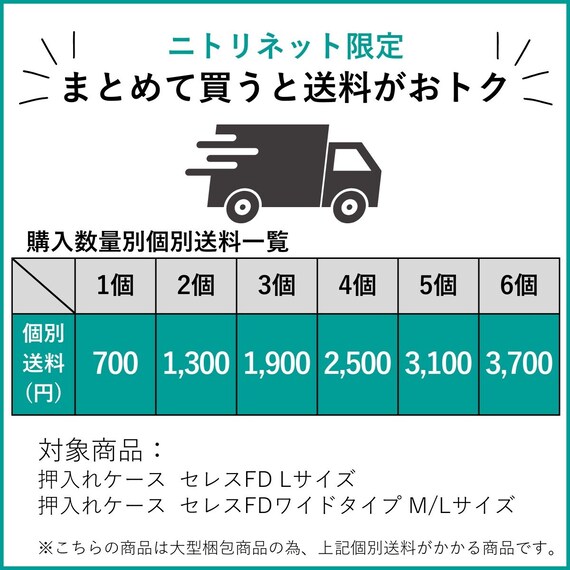 押入れケース セレスFD 深型(L/高さ30cm) 1個 3枚目画像