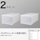 押入れケース セレスFD ワイド深型(L/高さ30cm) 2個セット 1枚目画像