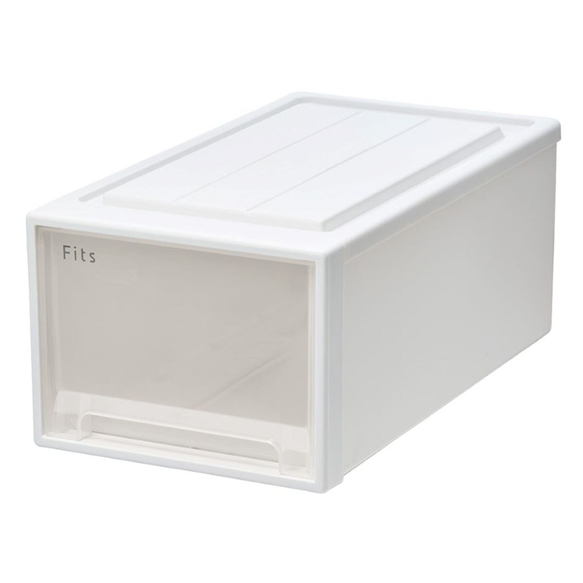 奥行53cm】クローゼット用フィッツケース2個組(幅30×高さ23cm