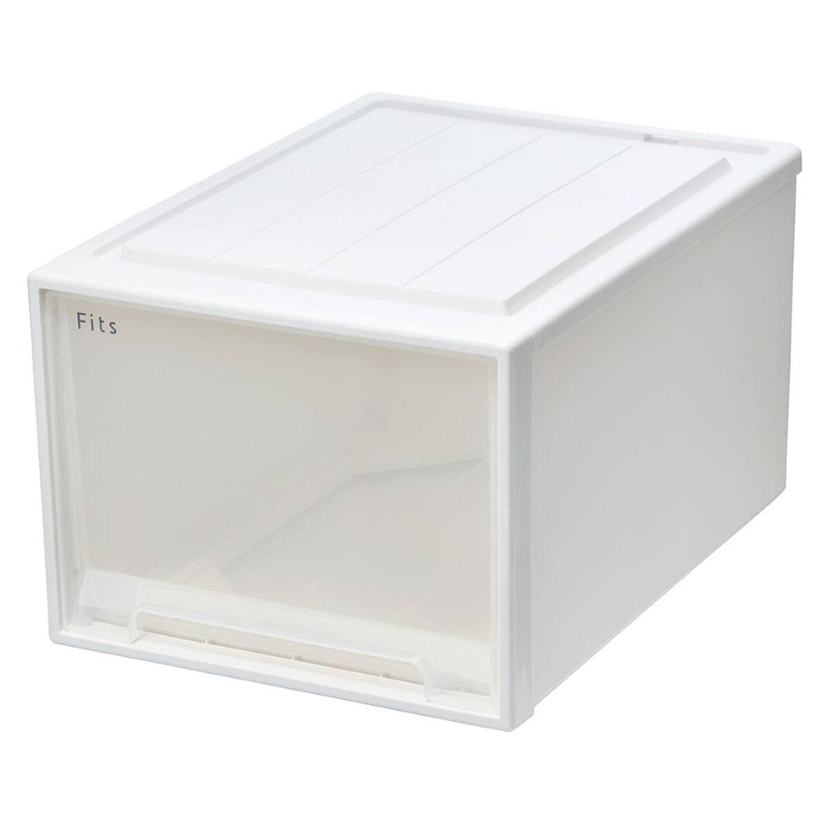 奥行53cm】クローゼット用フィッツケース2個組(幅39×高さ30cm